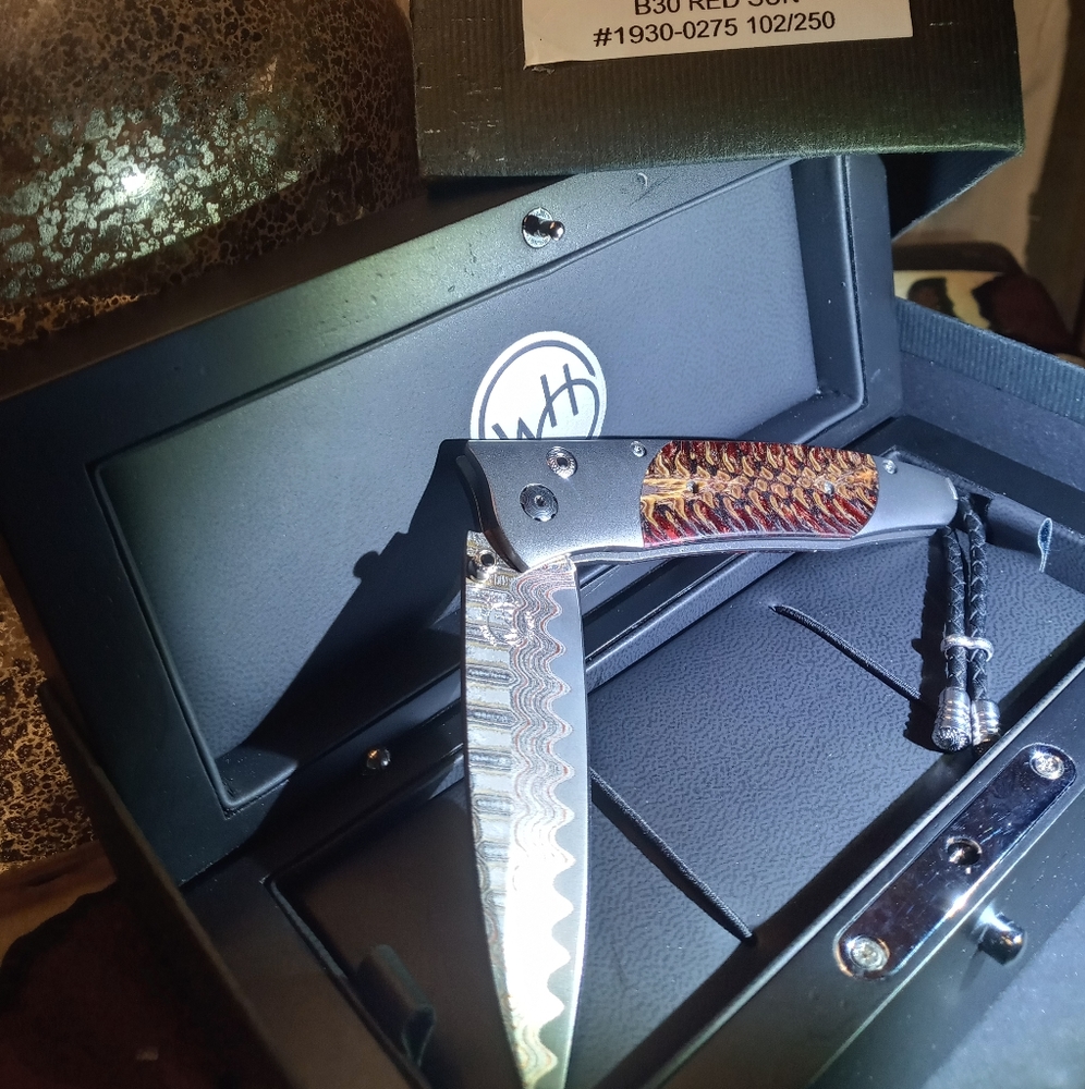 William Henry highend gentlemens knife